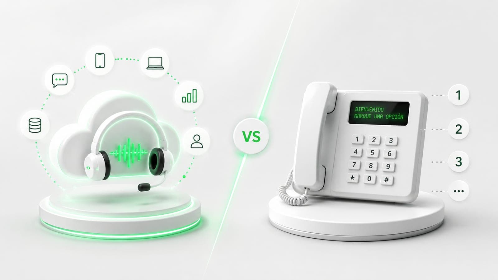CCaaS vs IVR tradicional: qué elige una empresa moderna en 2026